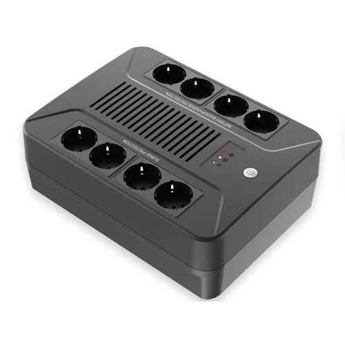 Источник бесперебойного питания Line-Interactive, 600 VA, LED, USB, 8 Schuko (уценка)